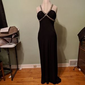 Black Dress with bling embelishments
